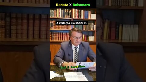 Renata Vasconcellos vs Jair Bolsonaro