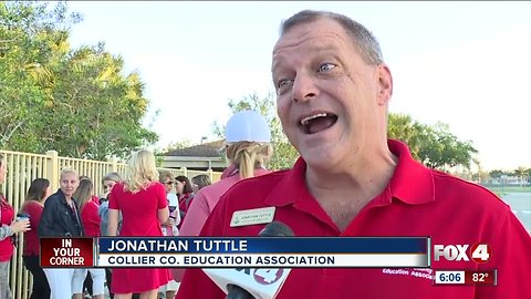 Statewide walk in for better pay