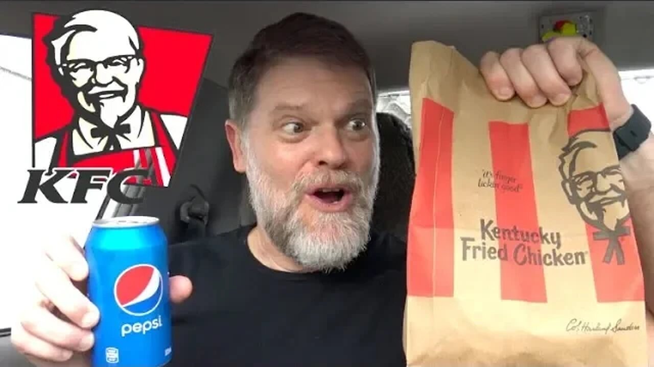 KFC Burger Combo Deluxe Mukbang