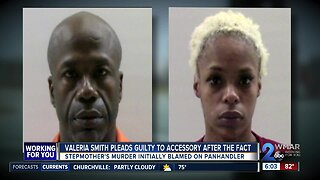 Valeria Smith pleads guilty to accessory to murder of stepmother