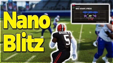 *INSANE* 4 Man Defensive Nano Blitz! | Madden 23 Defensive Tips/Tricks Nano Blitzes