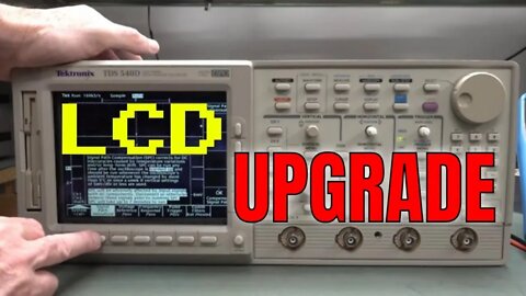 EEVblog 1515 - Dumpster Tektronix TDS540D 500MHz Oscilloscope LCD Upgrade
