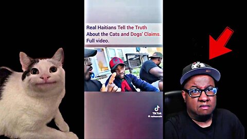 My reaction to Haitians talking about eating cats and dogs plus more! ￼