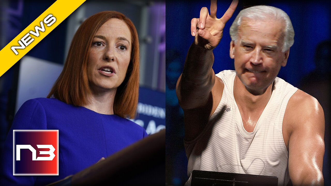 "HA! WATCH Jen Psaki SPEW TOTAL BS When Asked about Joe’s Health "