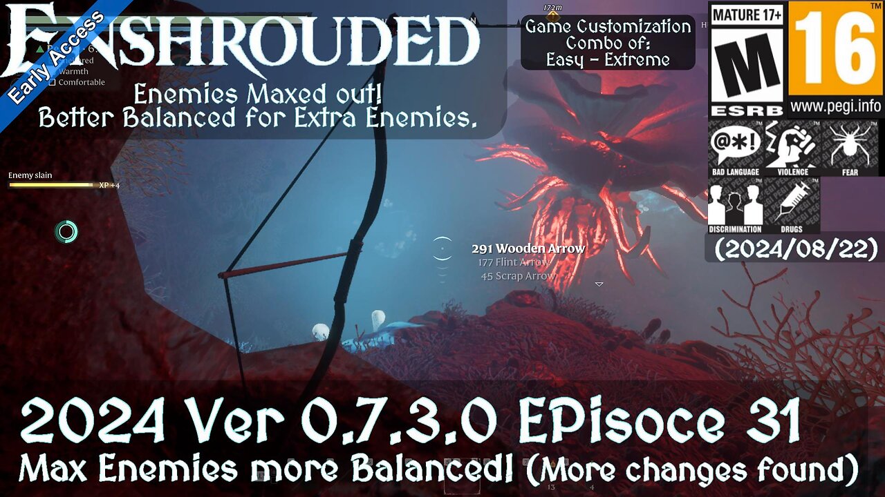 Enshrouded (2024 Episode 31) Max Enemies more Balanced!