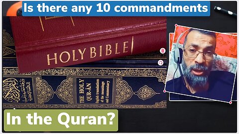 Does the Quran has 10 commandments ? Exmuslim Ahmad