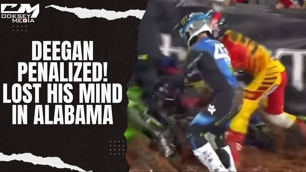 Haiden Deegan Lost His Mind At The Alabama Supercross