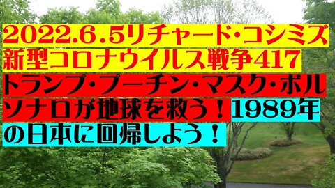 2022.06.05 リチャード・コシミズ新型コロナウイルス戦争４１７