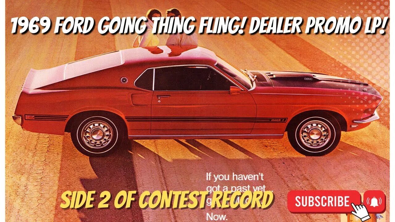 1969 Ford Going Thing Fling Dealer Promo Side 2! #ford