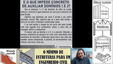 Por que é importante saber os domínios do concreto - Eng. Estrutural