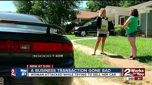 Woman knocked out, car stolen by stranger