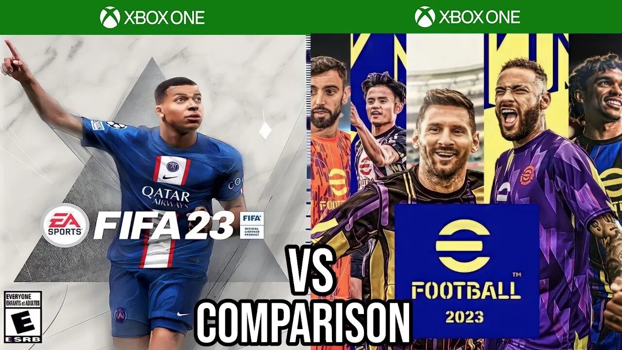 FIFA 23 Vs eFootball 2023 Xbox One