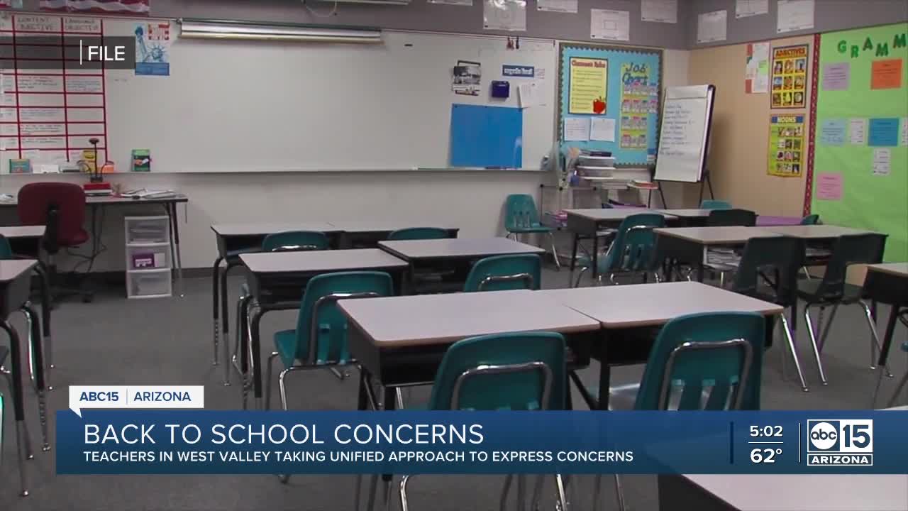 West Valley teachers form 'alliance' over COVID-19 concerns