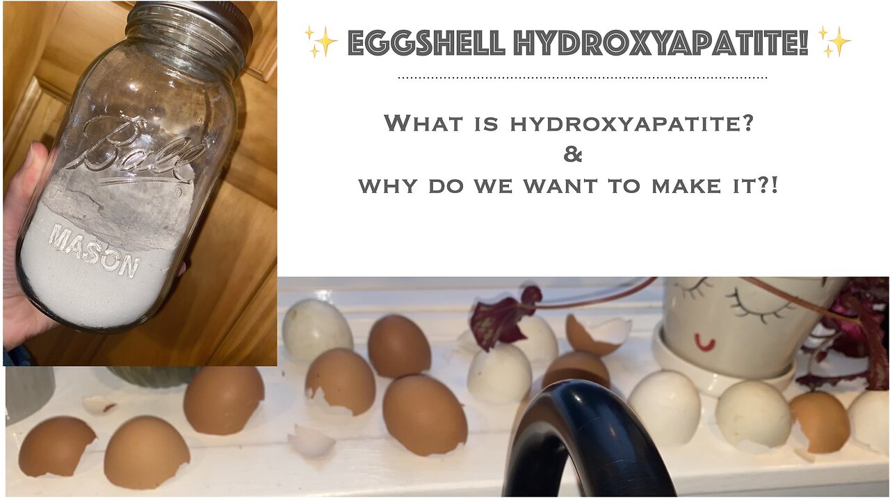 Eggshell Hydroxyapatite For Dental & Bone Health