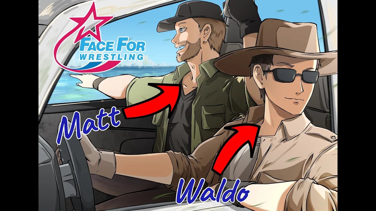 Waldo and Matt help you learn your wrestling #alphabetgame