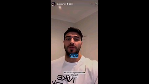 TOMMY FURY TRADE WORDS WITH JAKE PAUL