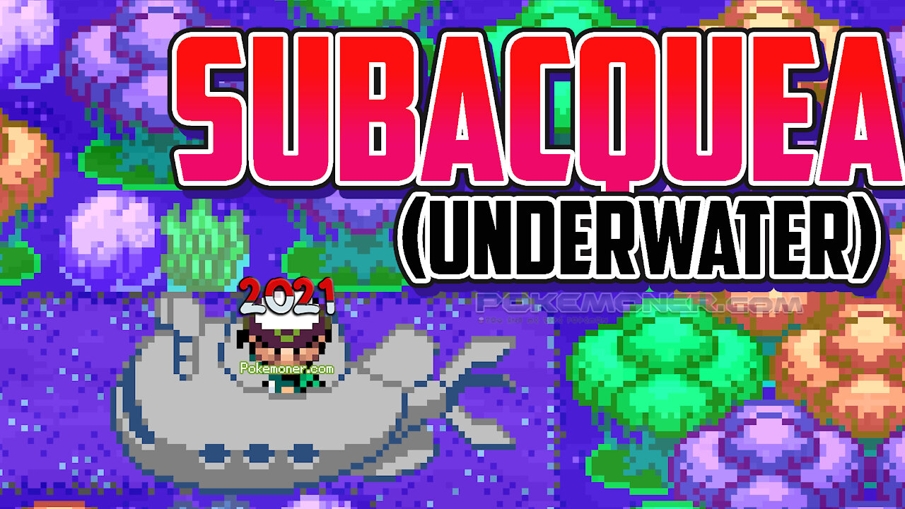 Pokemon Subacquea (underwater ) by Explosion100 - New GBA Hack ROM has region underwater, new story