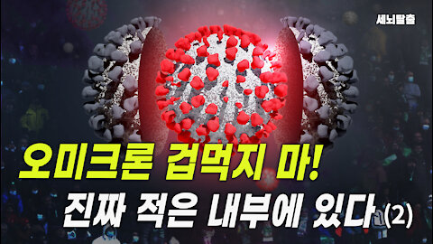 [세뇌탈출] 1740탄 - 오미크론 겁먹지 마! 진짜 적은 내부에 있다 -2부 (20211129)