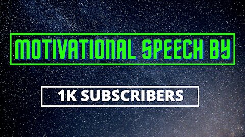 ACHIEVING YOUR GOALS - Powerful Motivational Speech [ BY - 1k subscribers ]