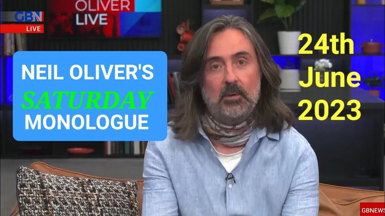 Neil Oliver's Saturday Monologue - 24th June 2023.