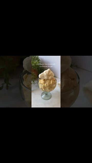 Carnivore ice cream recipe #carnivore #ketodiet #carnivorediet #ketorecipes #carnivorerecipes