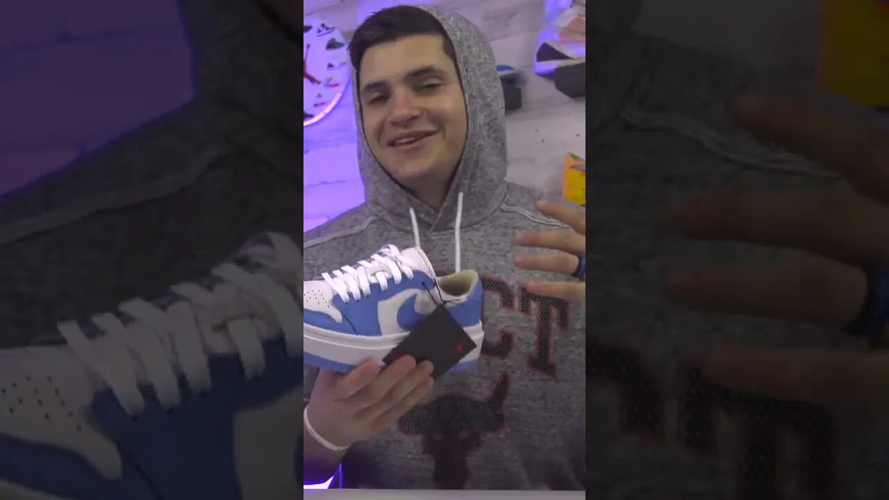 Jordan 1 Low Elevate "UNC" Unboxing #airjordan1elevatelowse #airjordan1 #airjordan1elevatelow