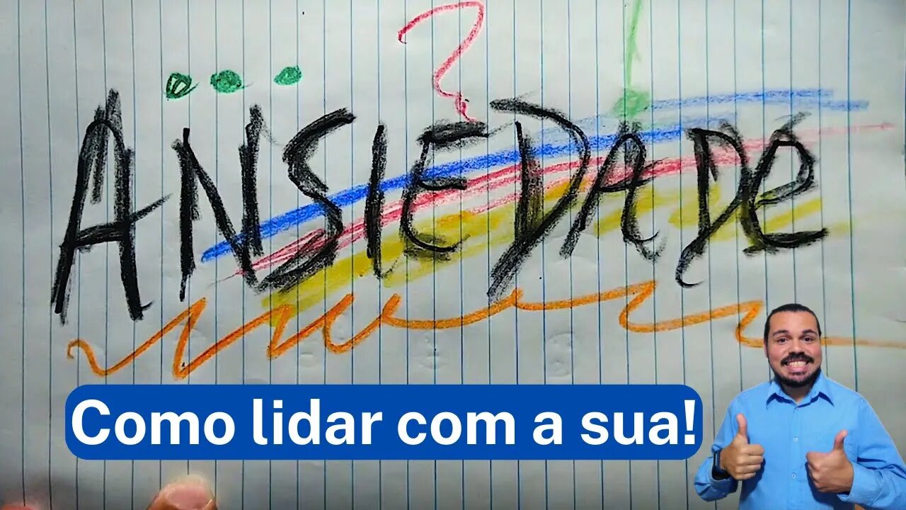 ENTENDA SUA ANSIEDADE EM POUCO TEMPO | Desenhando Conceitos