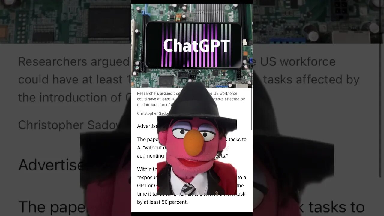 Sam NewsMan - 3/26/23 #News 📰 #AI #Robot #Jobs 🤖 #Media #Puppet #Comedy #Humor #Parody #Satire
