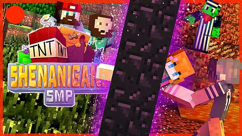 Tackling the Nether with No Gear! - Shanenigang SMP (EP2)