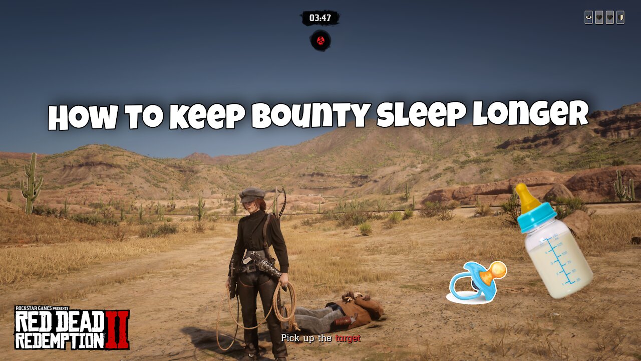 Make Your Bounty Sleep Forever Red Dead Online