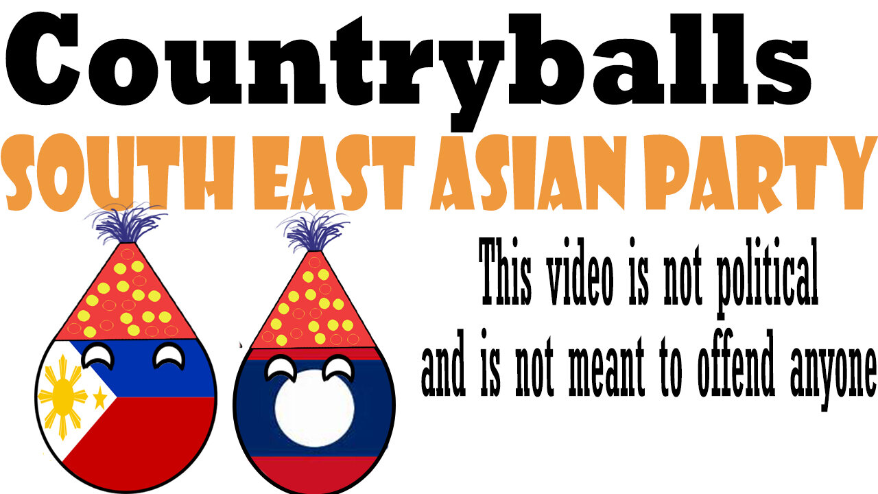 Countryballs: South East Asian Party