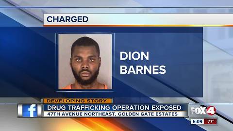 Man arrested in massive drug operation