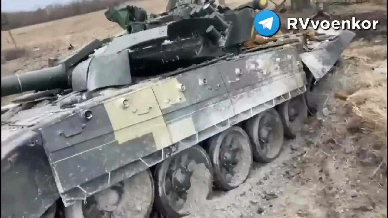 2 destroyed tanks of the armed forces of Ukraine