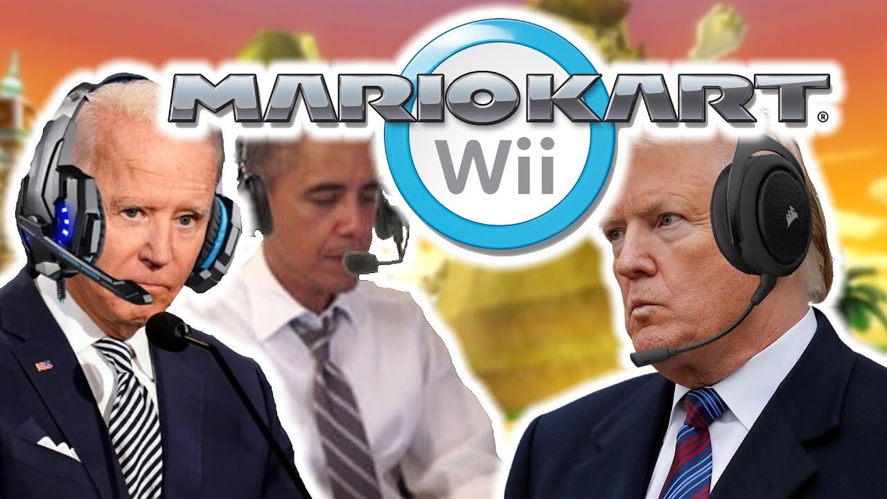 US Presidents Play Mario Kart Wii 2