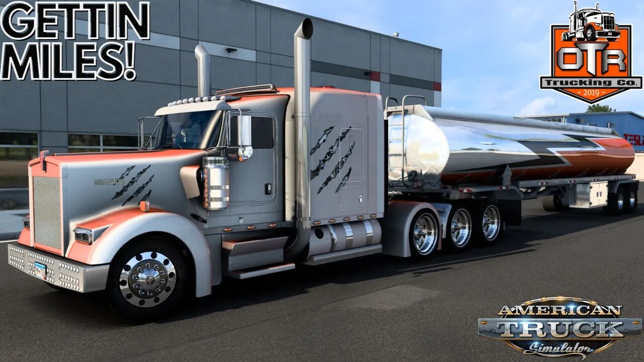 GETTIN MILES & CHILLIN ! | OTR TRUCKING CO | AMERICAN TRUCK SIMULATOR