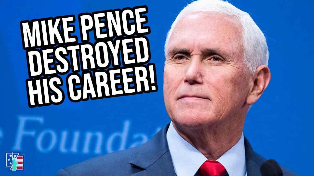 Mike Pence Just Destroyed His Career!