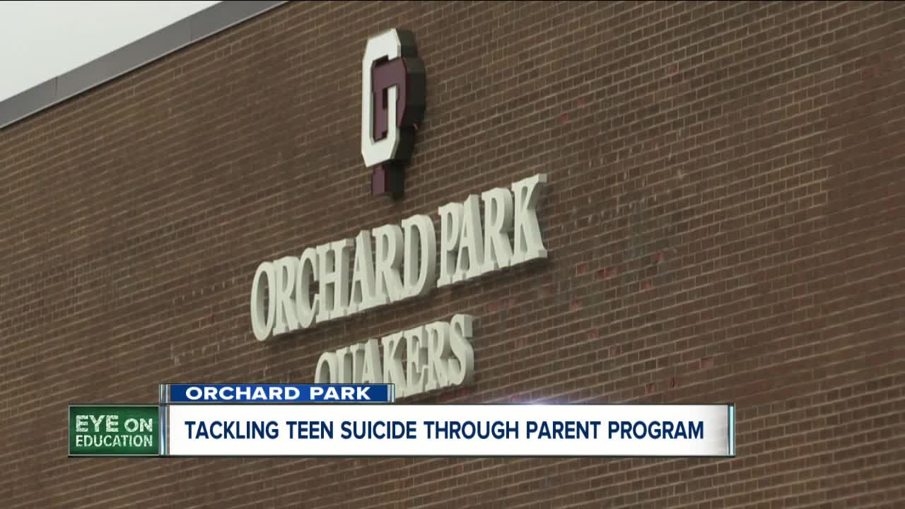 Orchard Park Schools tackling teenage suicide through program for parents