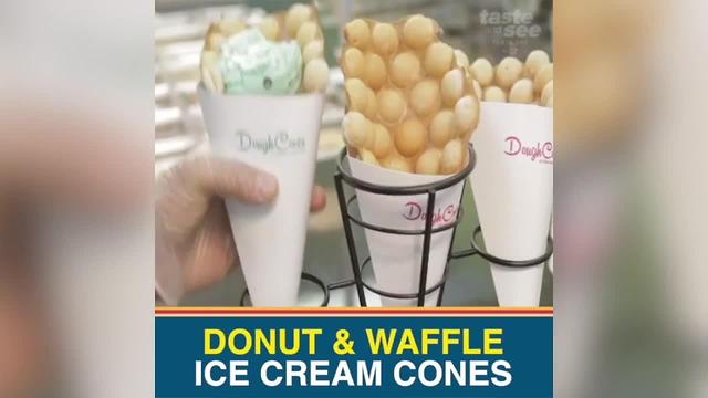 Temple Terrace shop offers nitrogen ice cream with doughnut & waffle cones