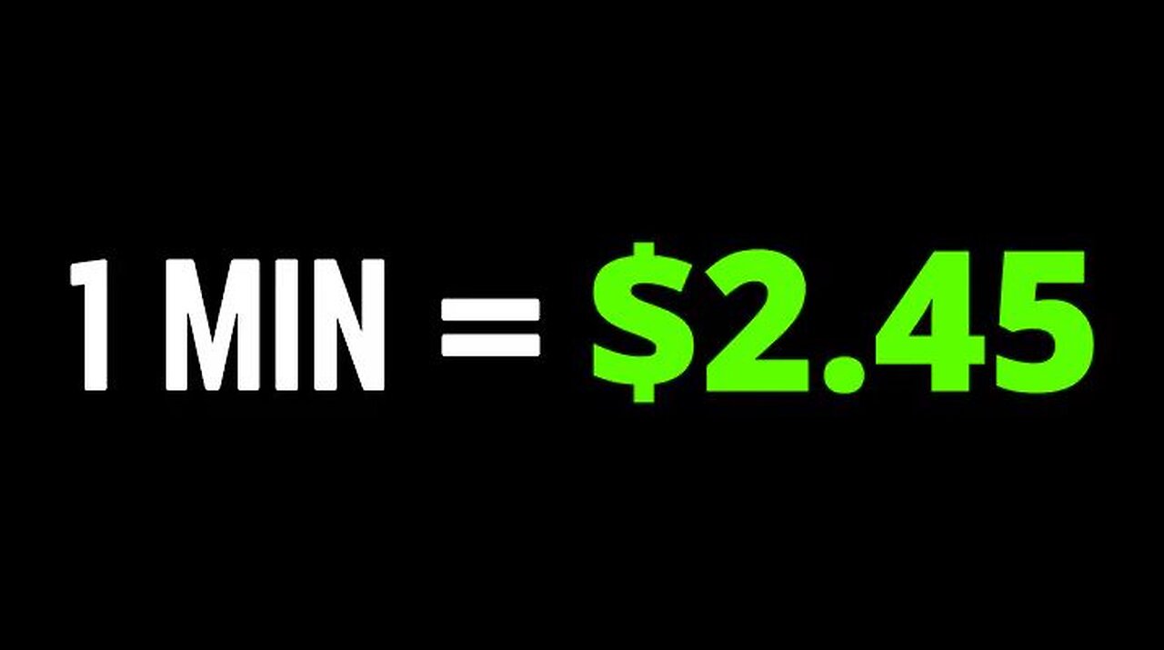 Get Paid $2.45 🤑 Every Min Watching YouTube Videos