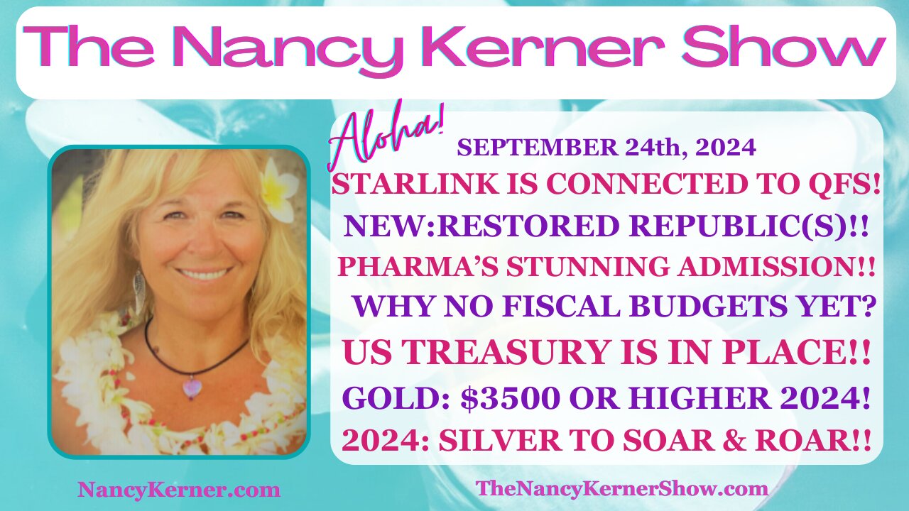 Starlink>QFS! Restored Republic(s)! Pharma’s Admits! No Fiscal Budgets Yet? Gold&Silver=Soar & ROAR!