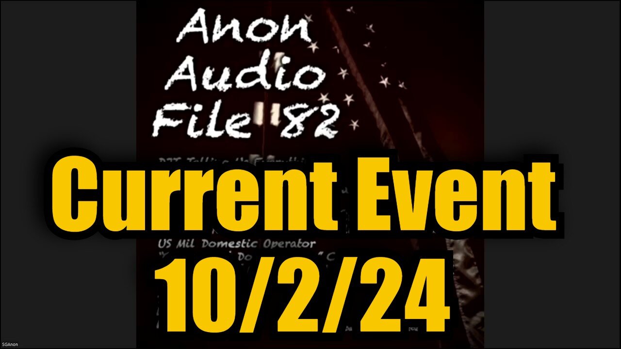 SG Anon Audio File 82 - Current Event 10/2/24