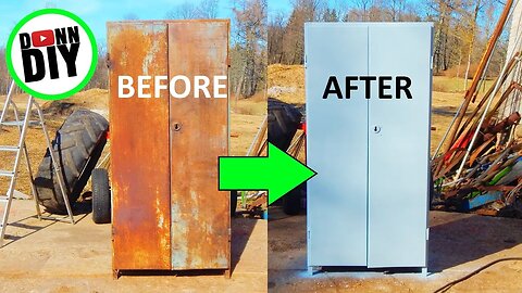 Restoring Industrial Furniture - Machine Shop Build Ep. 10