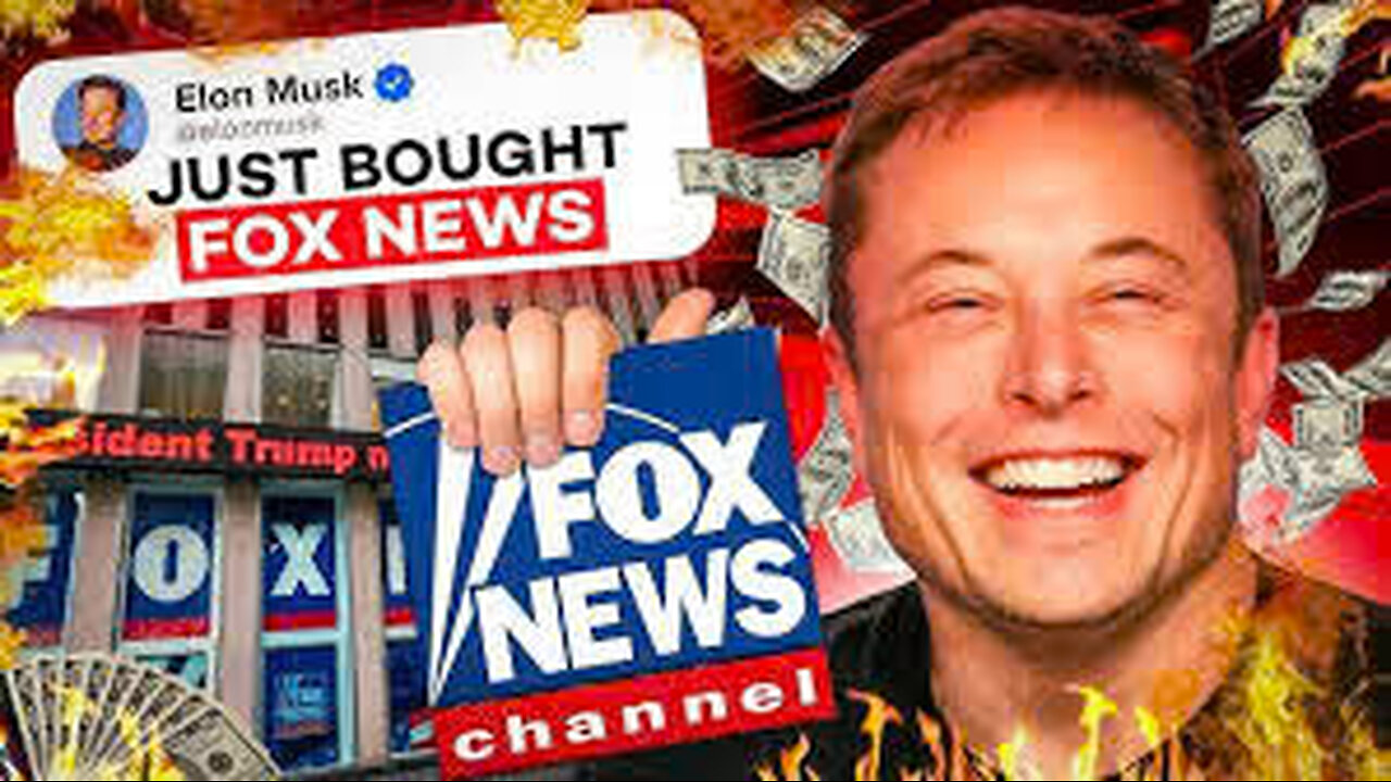 Breaking: shocking news. Elon Musk: “I just officially bought Fox News!” *$25 billion