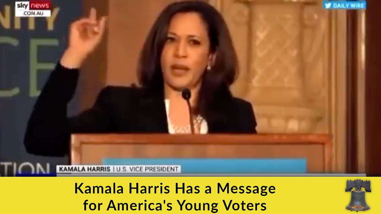 Kamala Harris Has a Message for America's Young Voters