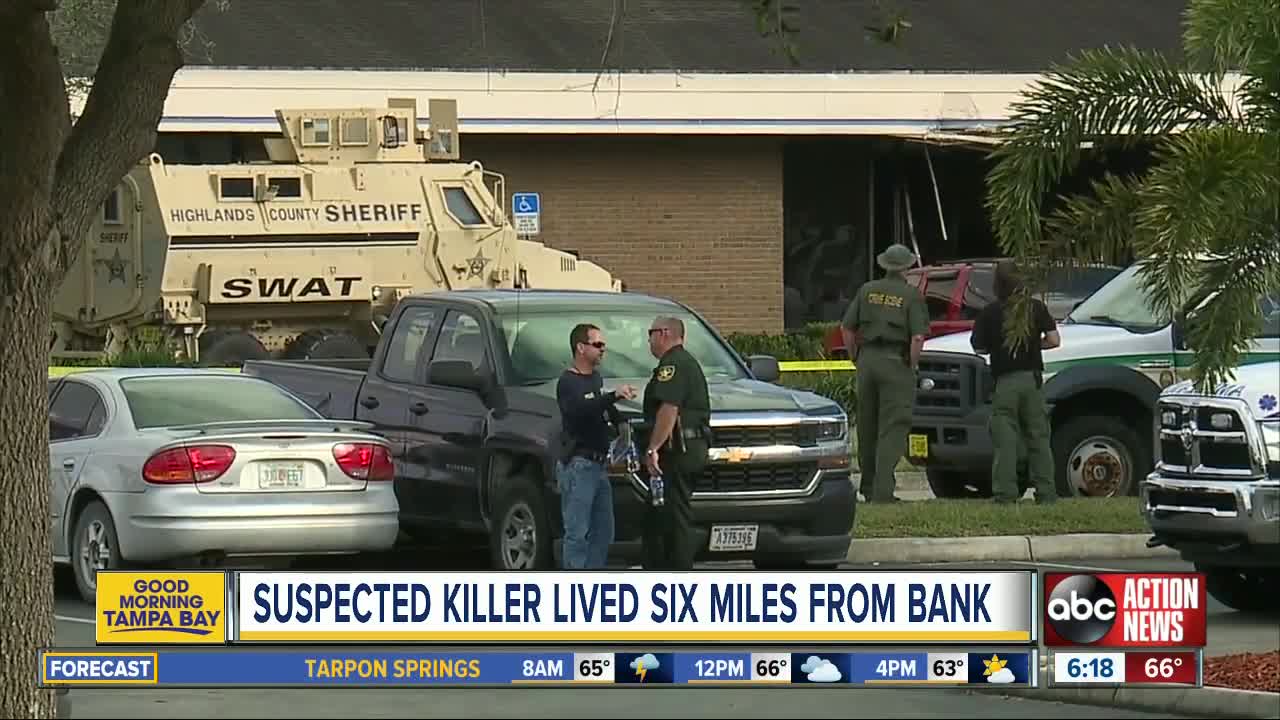 Sebring suspected killer lived 6 miles from bank
