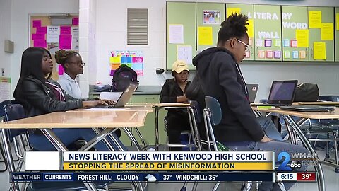 Kenwood High School journalism students take part in News Literacy Week