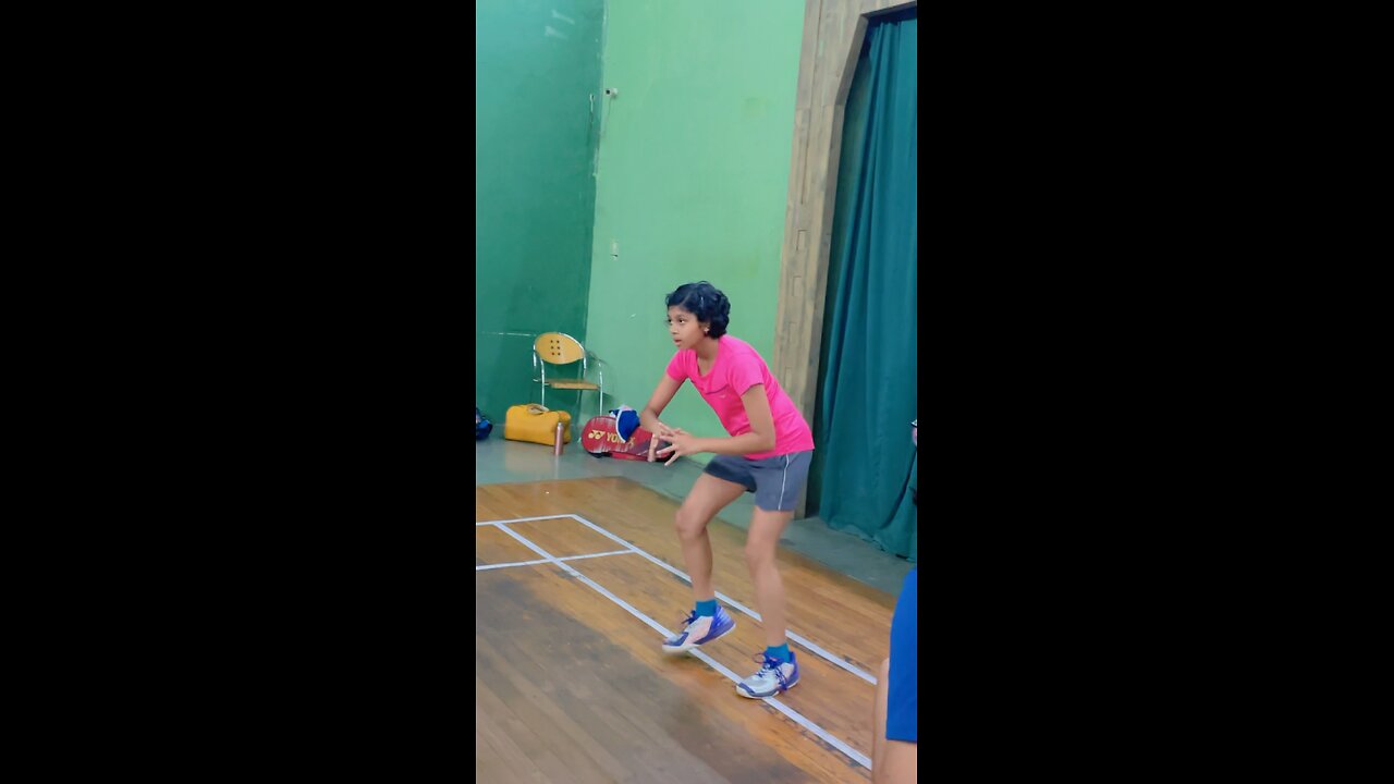 Agility training 🏸