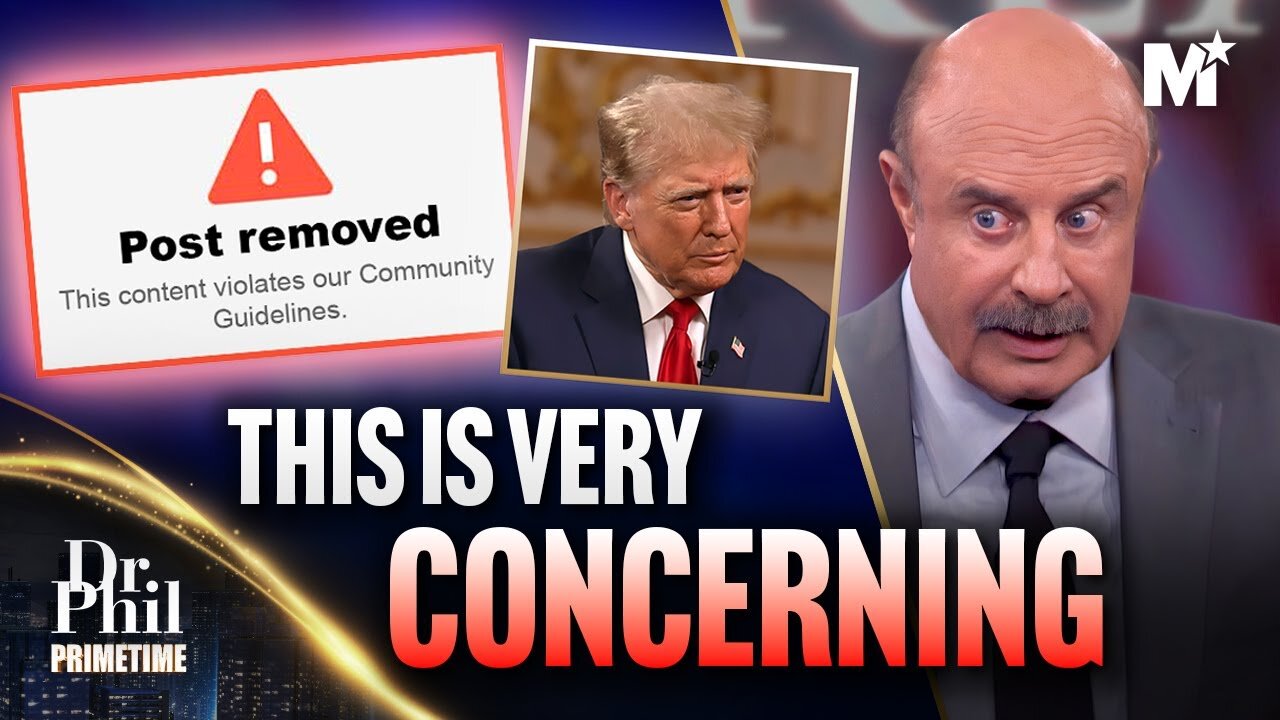 Dr. Phil's Trump TikTok Post Was REJECTED? (CLIP)