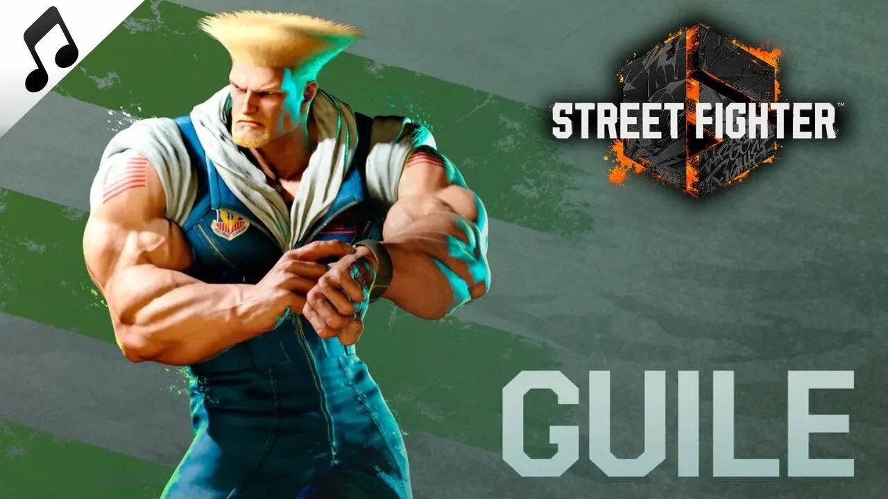 Street Fighter 6 OST - Guile's Theme - Sharpened Sonic