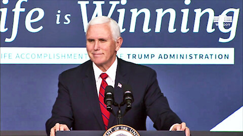 President Trump Is: "The Most Pro-Life President in American History!"